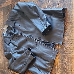 Womens Black Leather Jacket